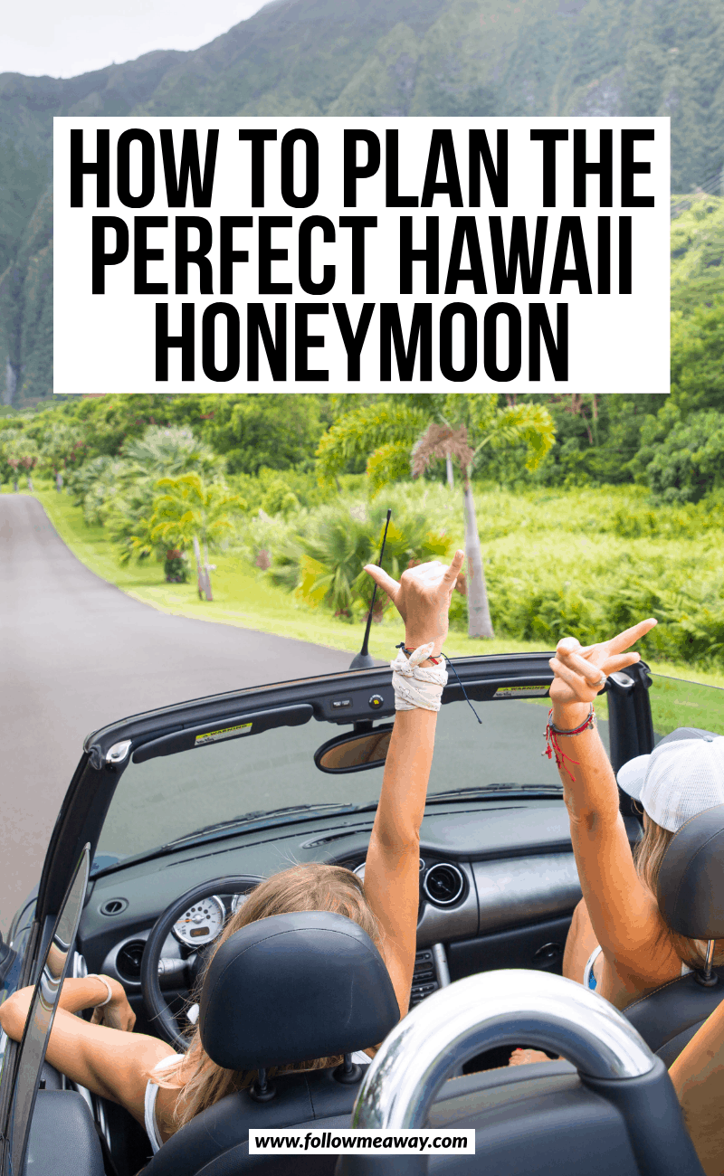 how to plan the perfect hawaii honeymoon