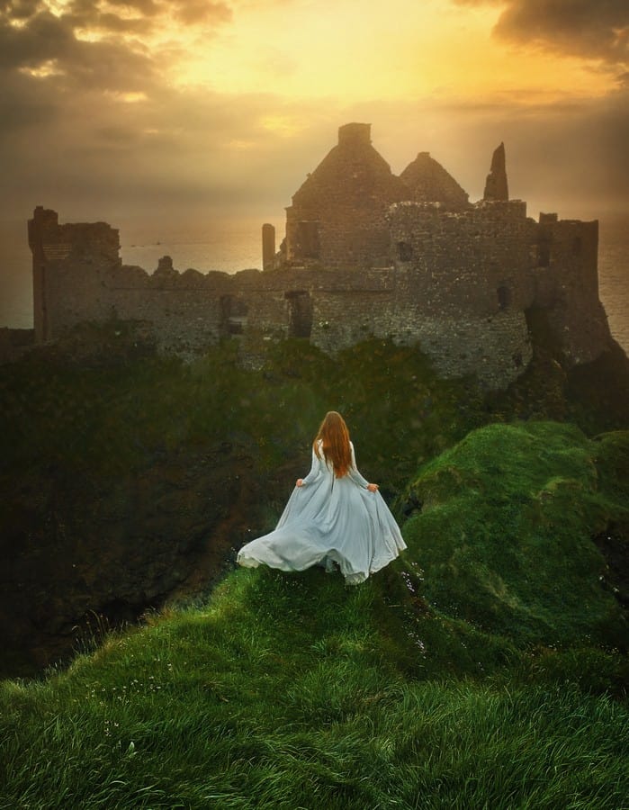 Dunluce Castle in Northern Ireland is a magical place to visit