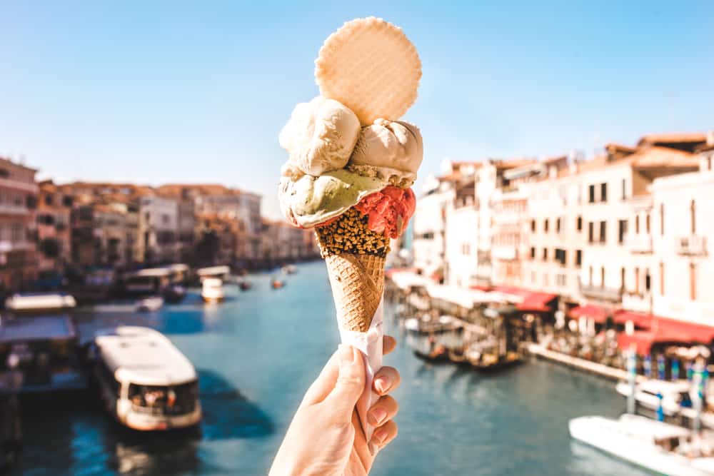 Gelato in Italy is a must do on your Italy itinerary 