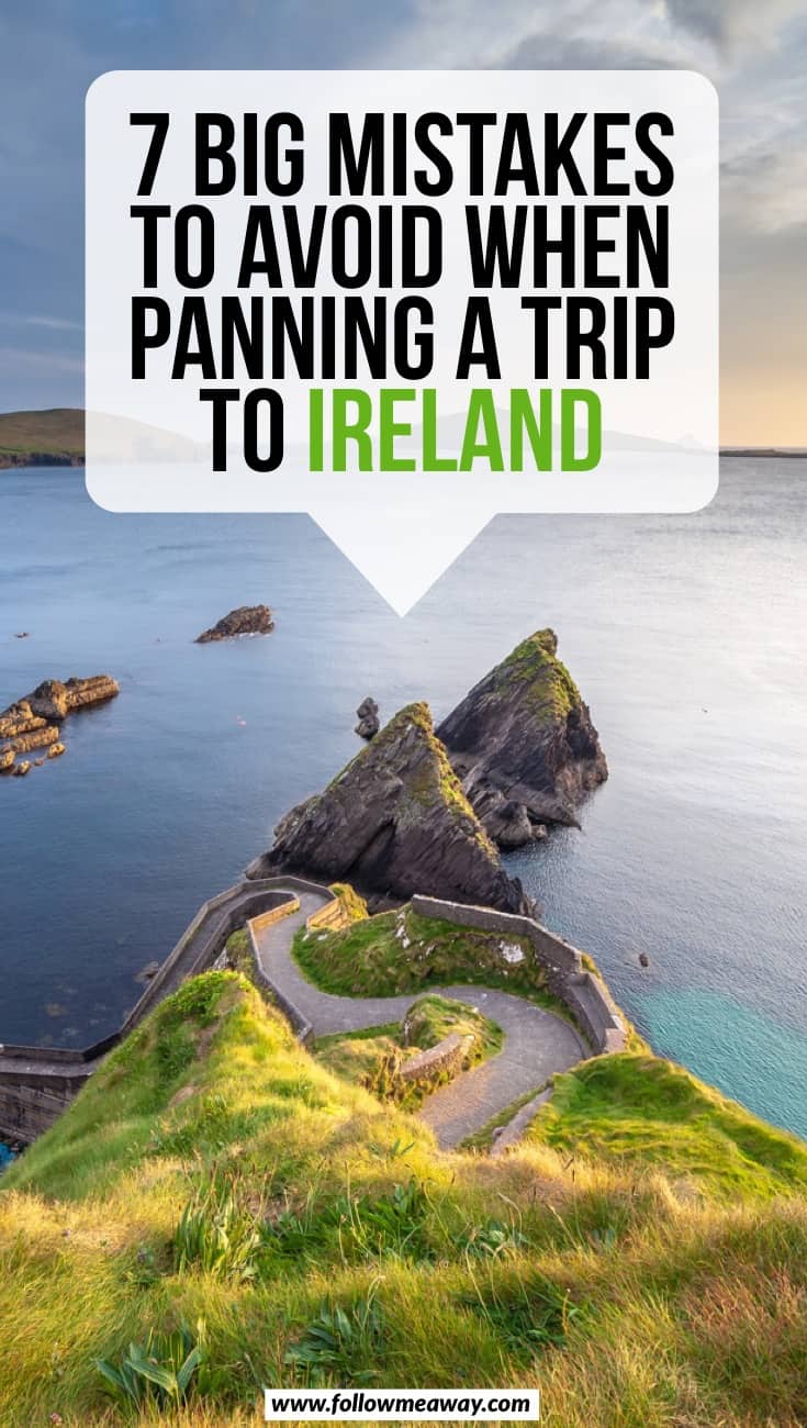 Cliffs of moher + dingle 4th day: 7 Big Mistakes To Avoid When Planning A Trip To Ireland Follow Me Away