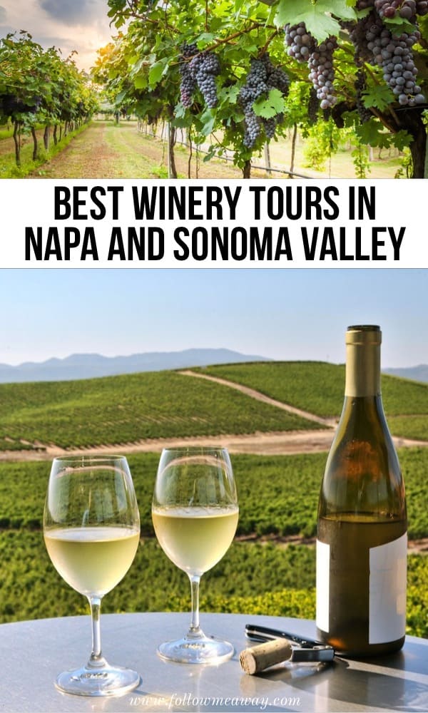 Best winery tours in Napa and Sonoma valley in California | Hands Down, These Are The 5 Best San Francisco Wine Tours | Best wineries in Sonoma county | Best napa valley wine experiences | California wine travel tips | best winery tours in California 