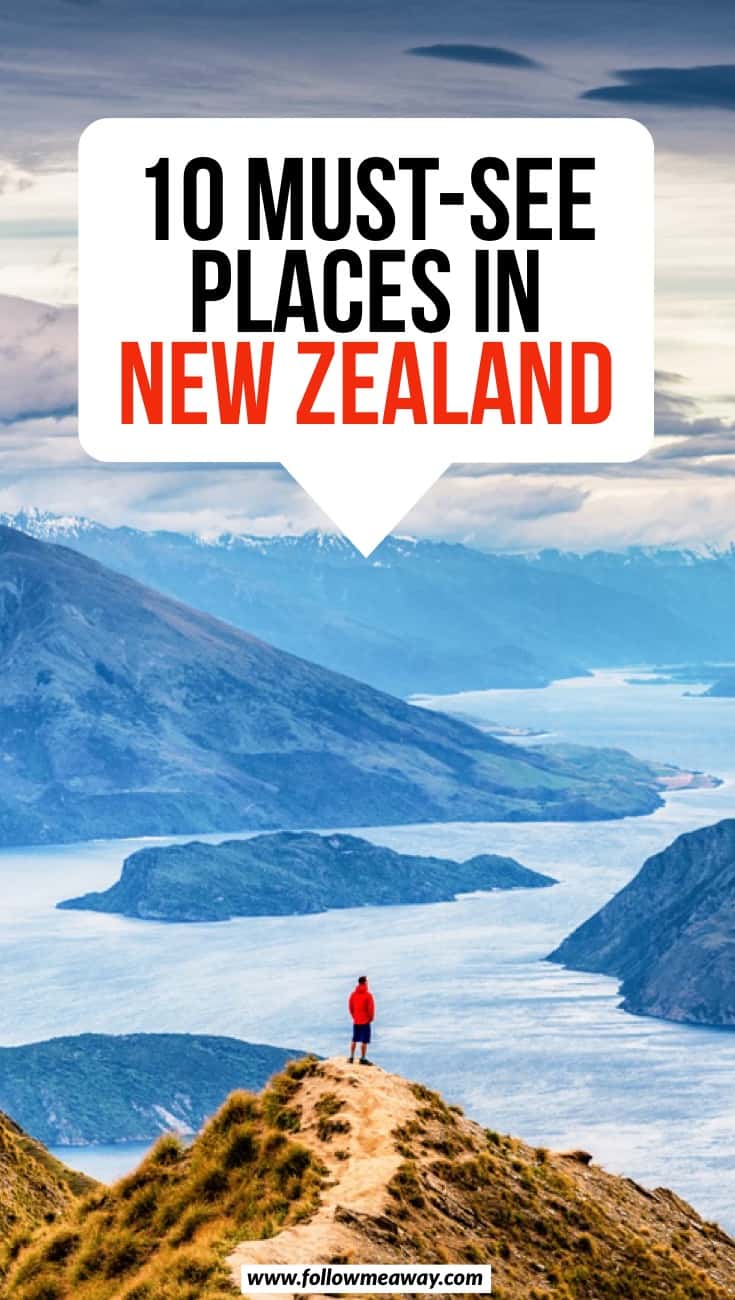 10 Must-See Stops On Your New Zealand South Island Itinerary | Best things to do in New Zealand | New Zealand travel tips | New Zealand bucket list | what to do in New Zealand on your trip | planning your New Zealand road trip to the south Island | Roy's Peak New Zealand 