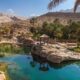 The beautiful Wadi Bani Khalid in Oman