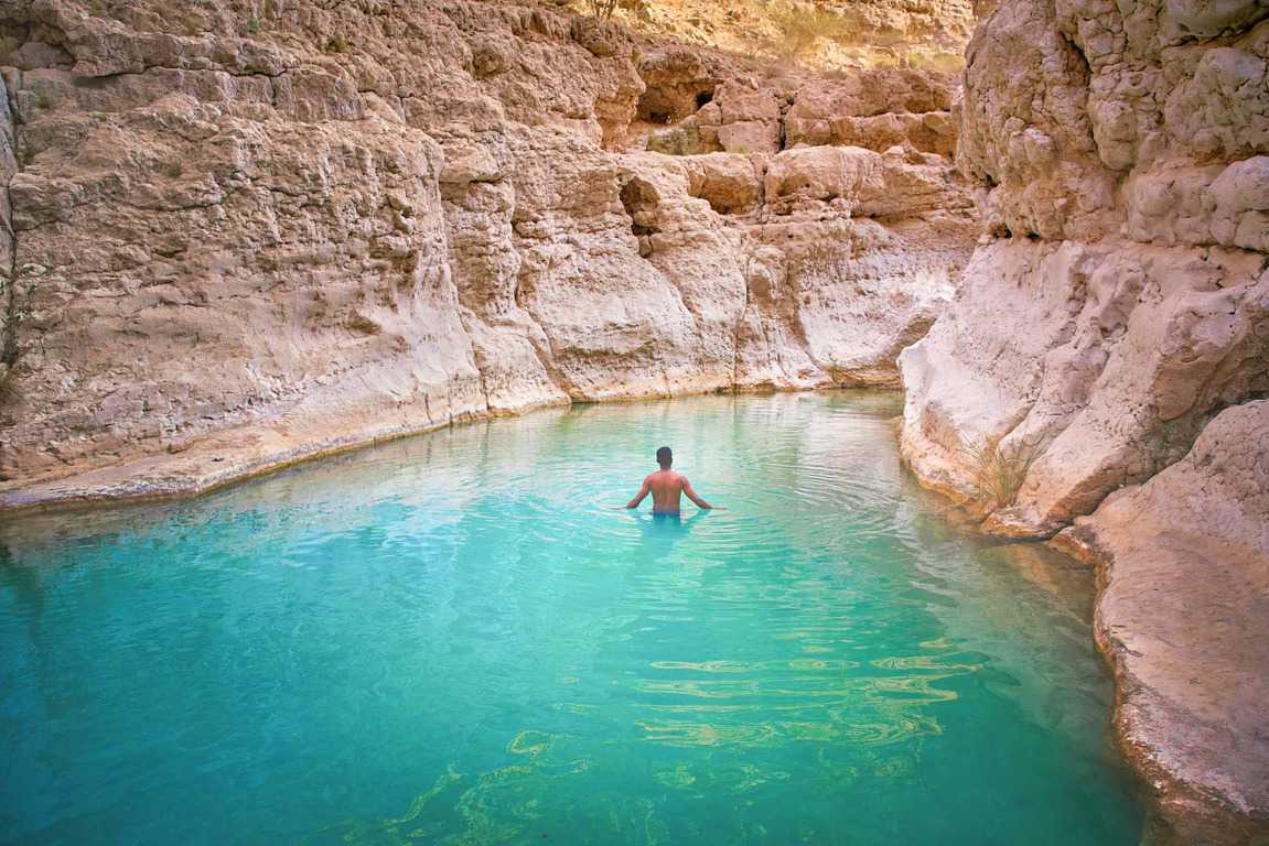 Best time to go to Wadi Shab Oman