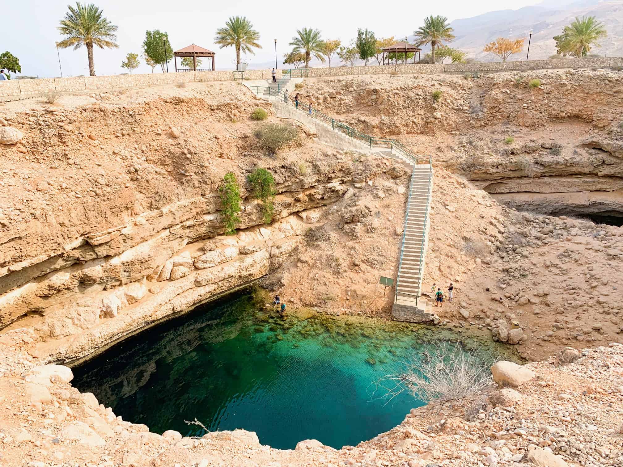 Bimmah Sinkhole offers stunning views in Oman 