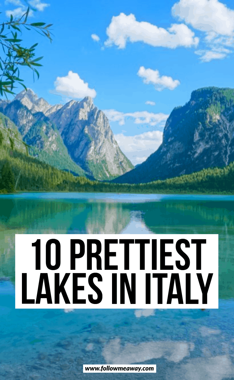 10 prettiest lakes in italy