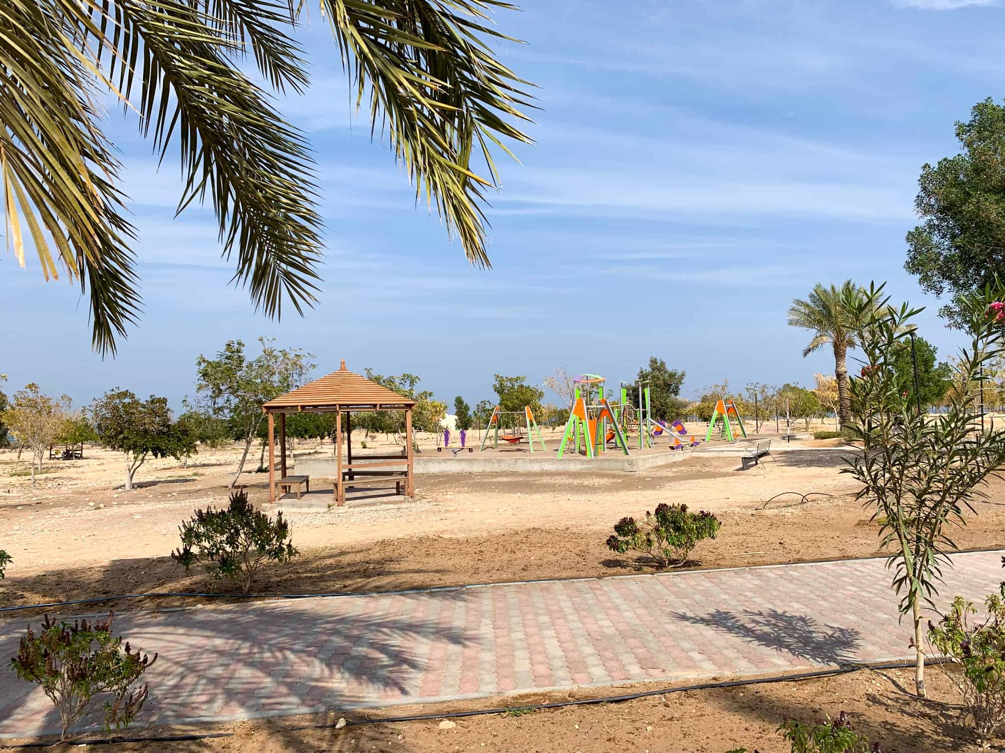 Playground at Bimmah Sinkhole