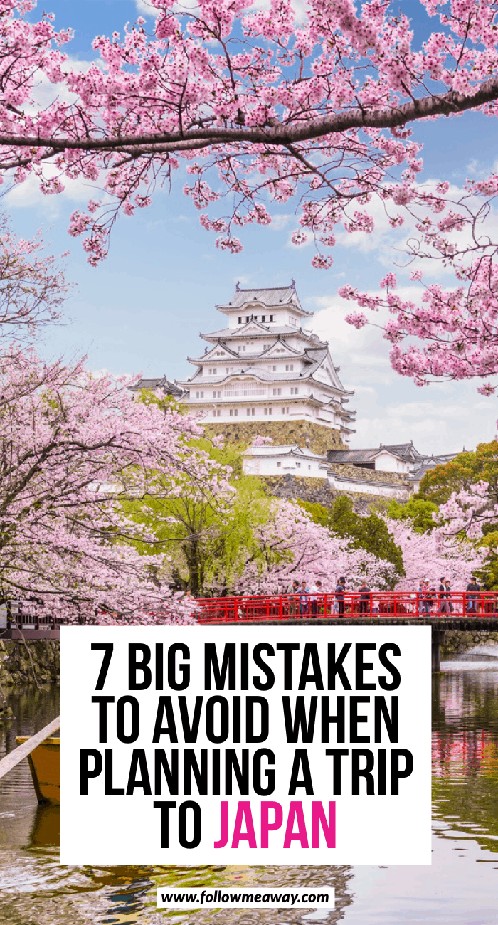 Mistakes to avoid when planning a trip to Japan