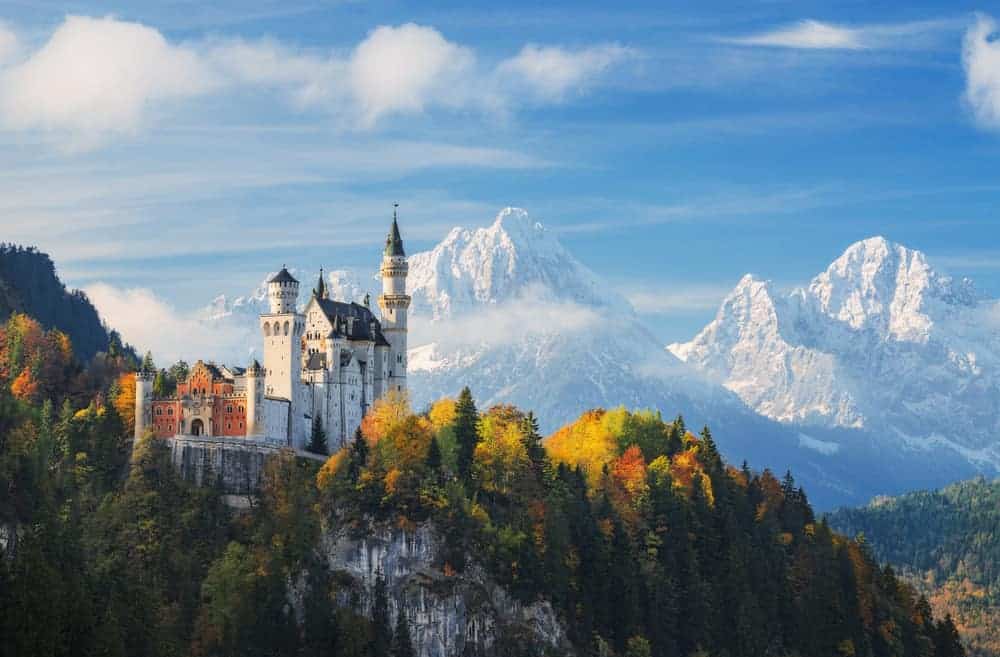 the most picturesque castle in Europe Neuschwanstein Castle in Germany is a Disney Princess lovers dream