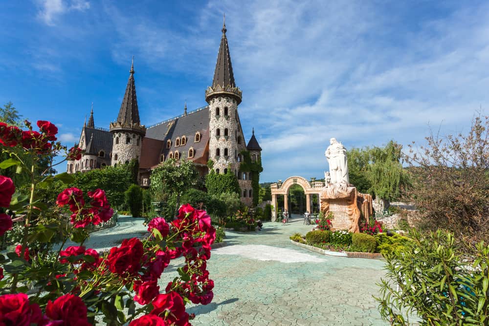 visit one of the most modern castles in Europe the Castle of Ravadinovo