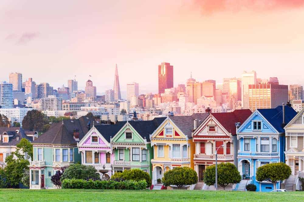 The painted ladies are a must see in San Francisco