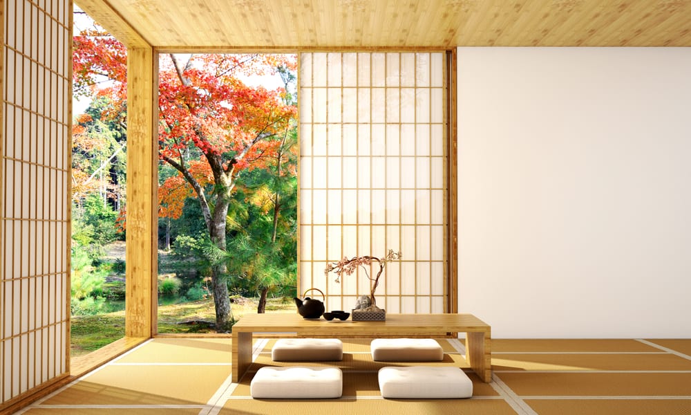 Stay in a traditional hotel when planning a trip to Japan