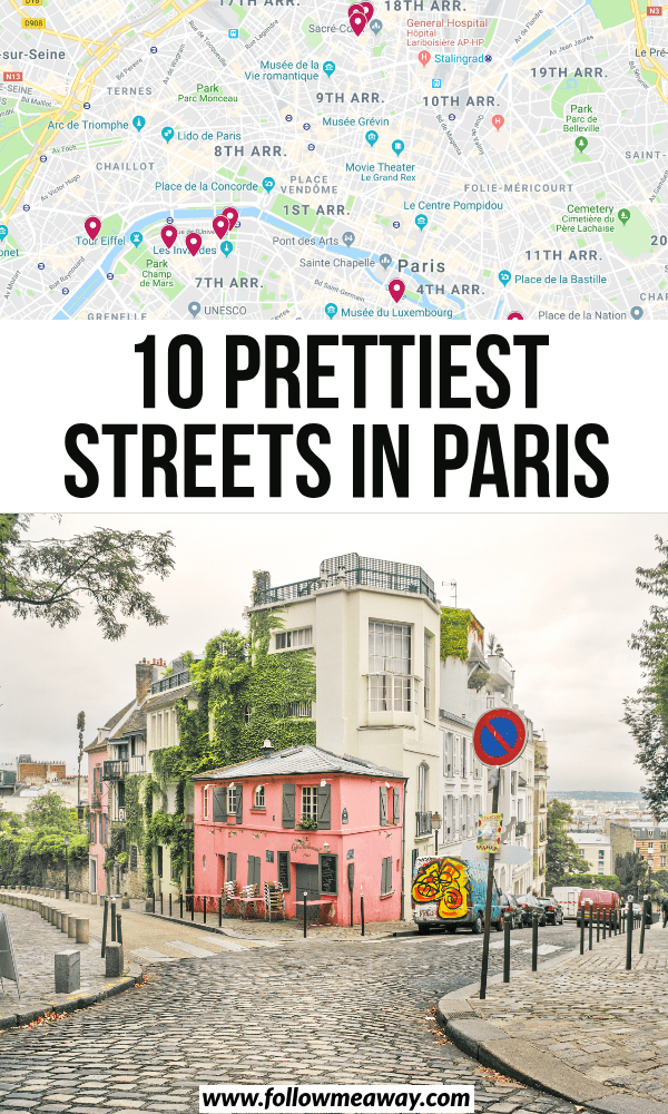 10 prettiest streets in paris