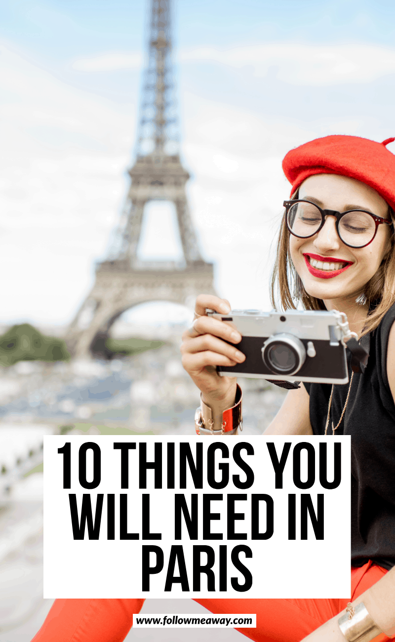 10 things you will need in paris