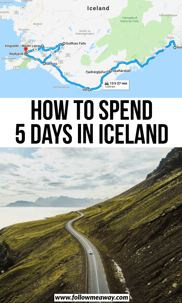 how to spend 5 days in iceland