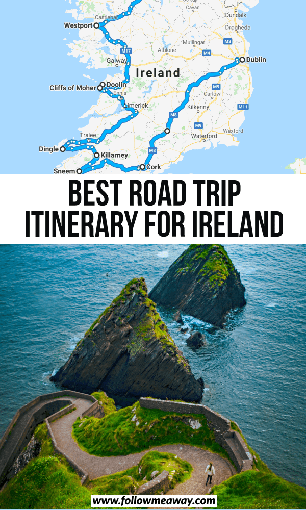 best road trip itinerary for ireland