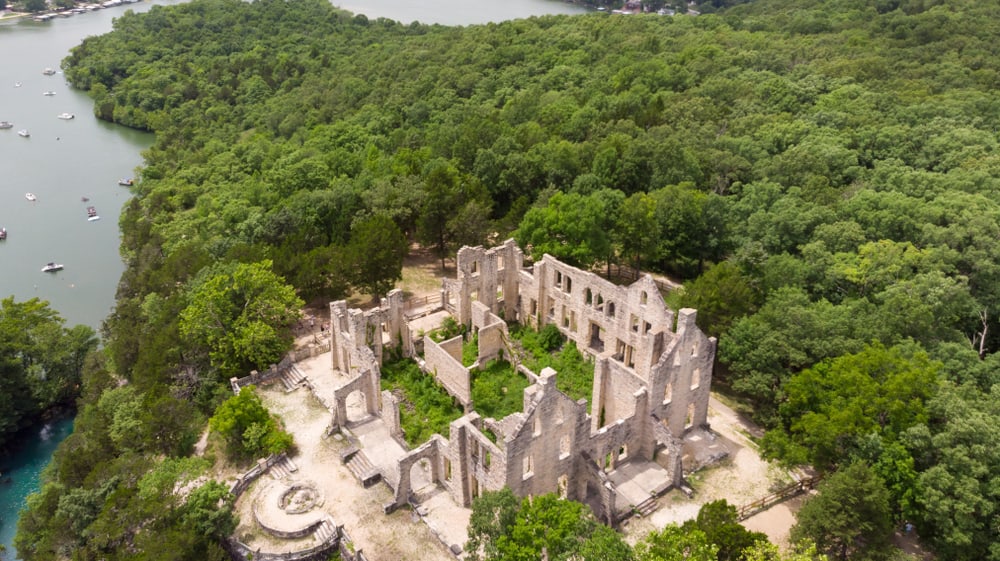 Explore the ruins of this fallen castle in America
