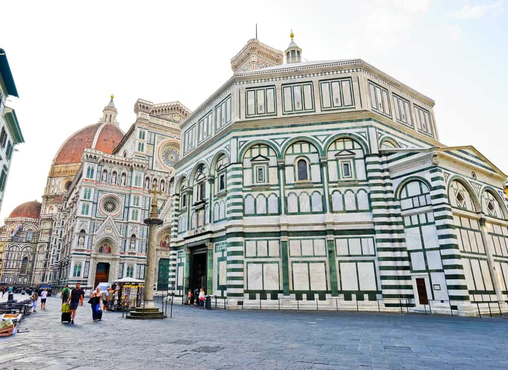 When visiting Florence in one day, a must see is the Baptistery of St. John
