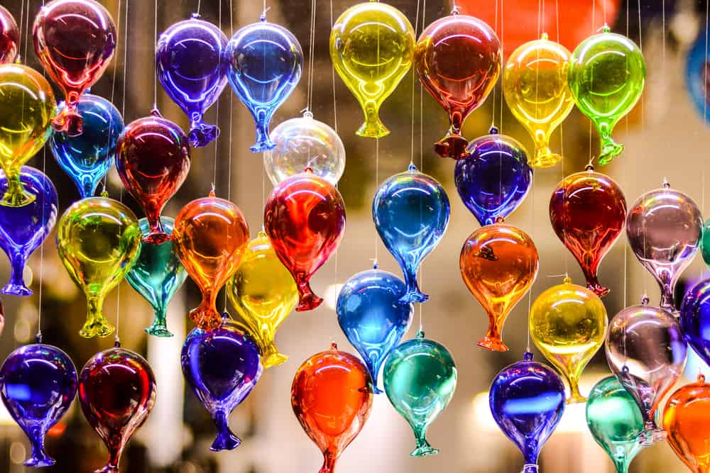 Murano glass is a perfect souvenir of one day in venice