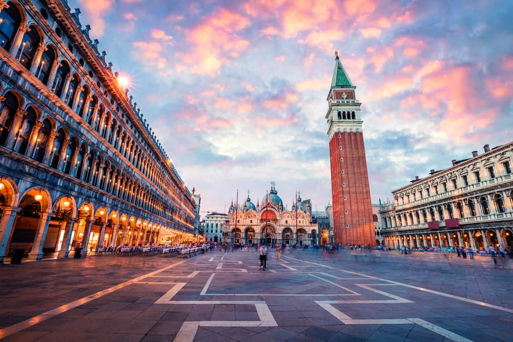 saint marks square is a good place to go during one day in venice