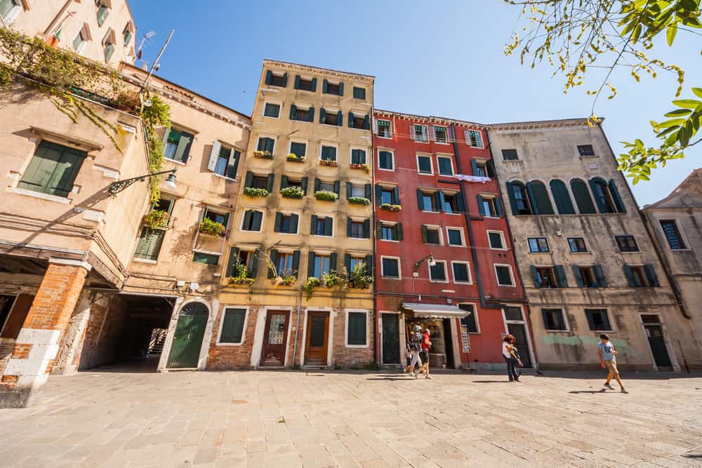 The venetian ghetto is the oldest ghetto in the world anf a nice place to visit during one day in venice