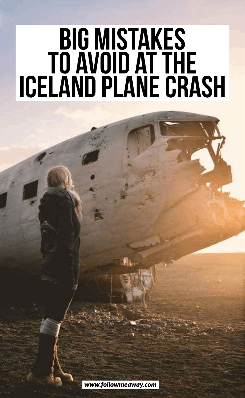 big mistakes to avoid at the icealnd plane crash