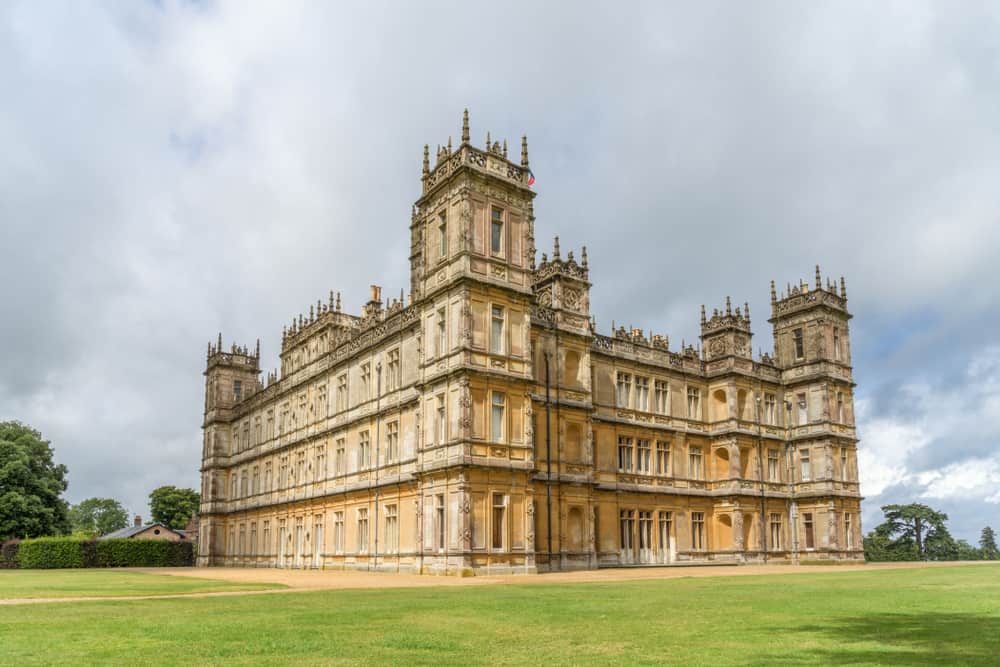 Highclere Castle is where they filmed Downton Abbey