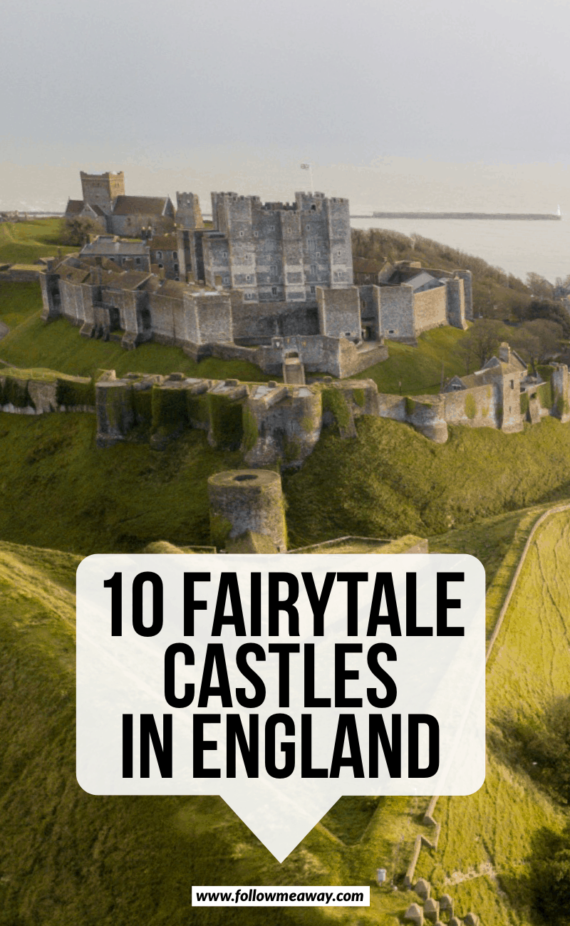 Fairytale castles near London in England 