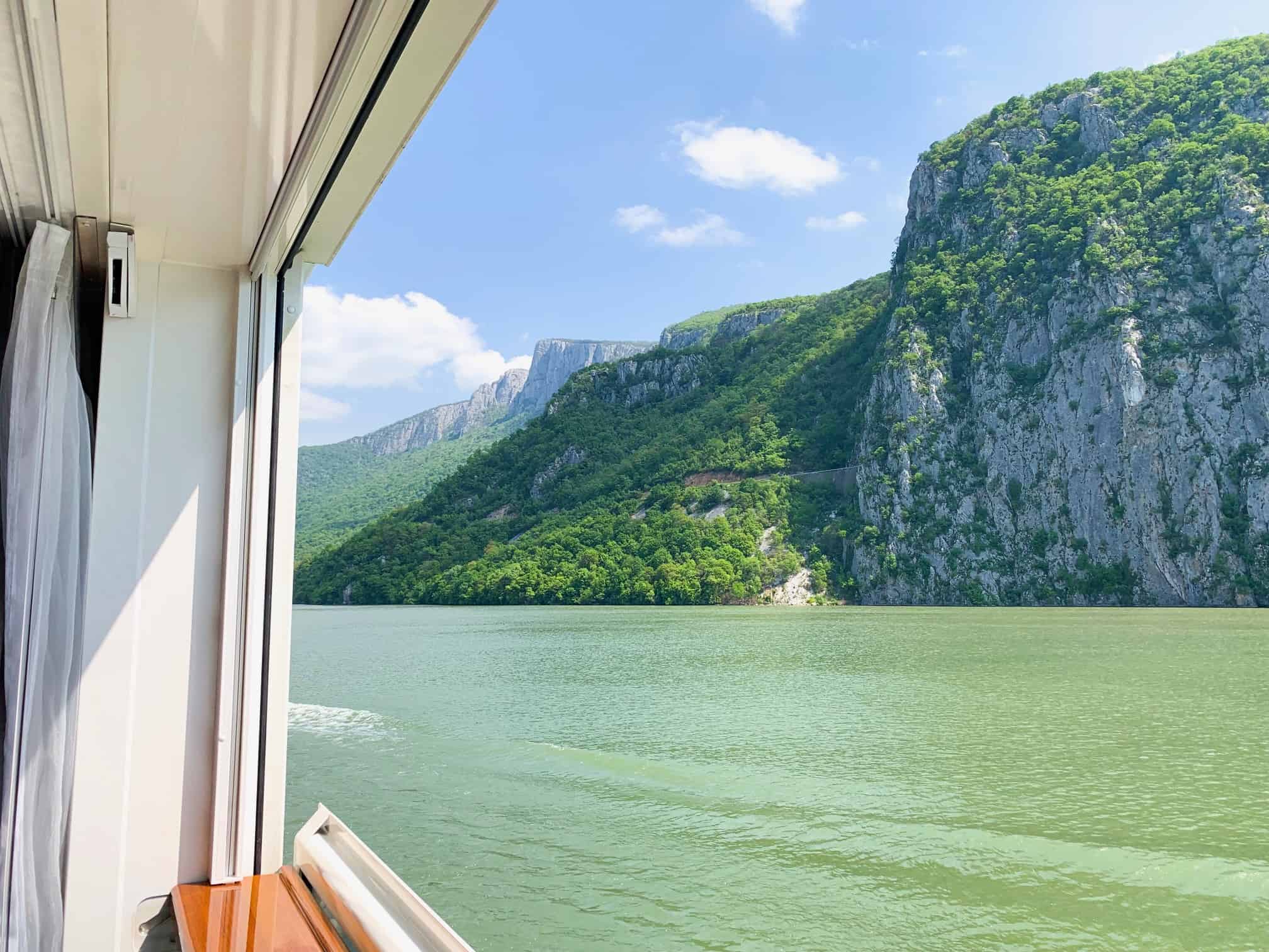 Sailing through the iron gates on crystal river cruises