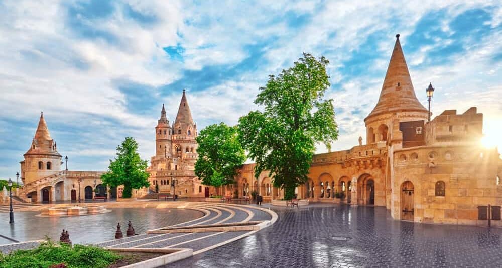 Gorgeous viewpoints from Fisherman's Bastion