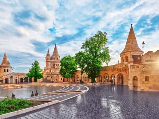 Gorgeous viewpoints from Fisherman's Bastion