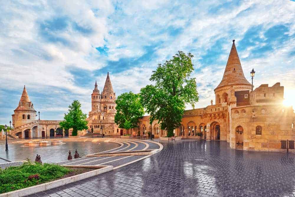 Gorgeous viewpoints from Fisherman's Bastion 