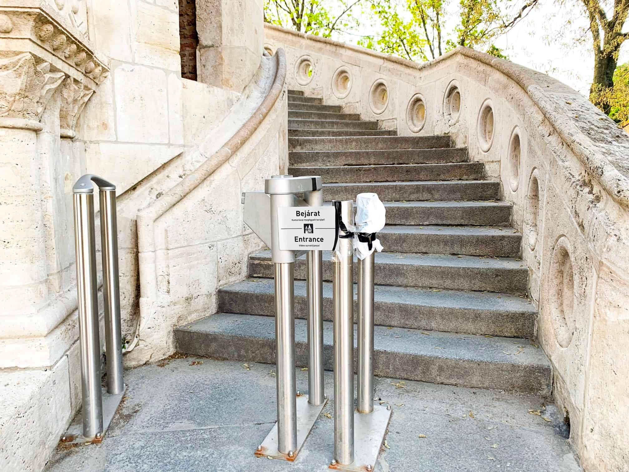 Entrance fee to Fisherman's Bastion Hungary 