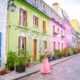 this street full of colorful houses is one of the hidden gems in paris