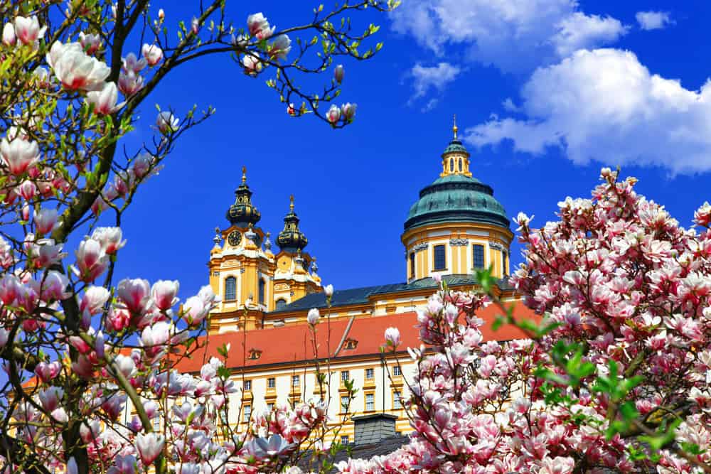 melk abbey view 