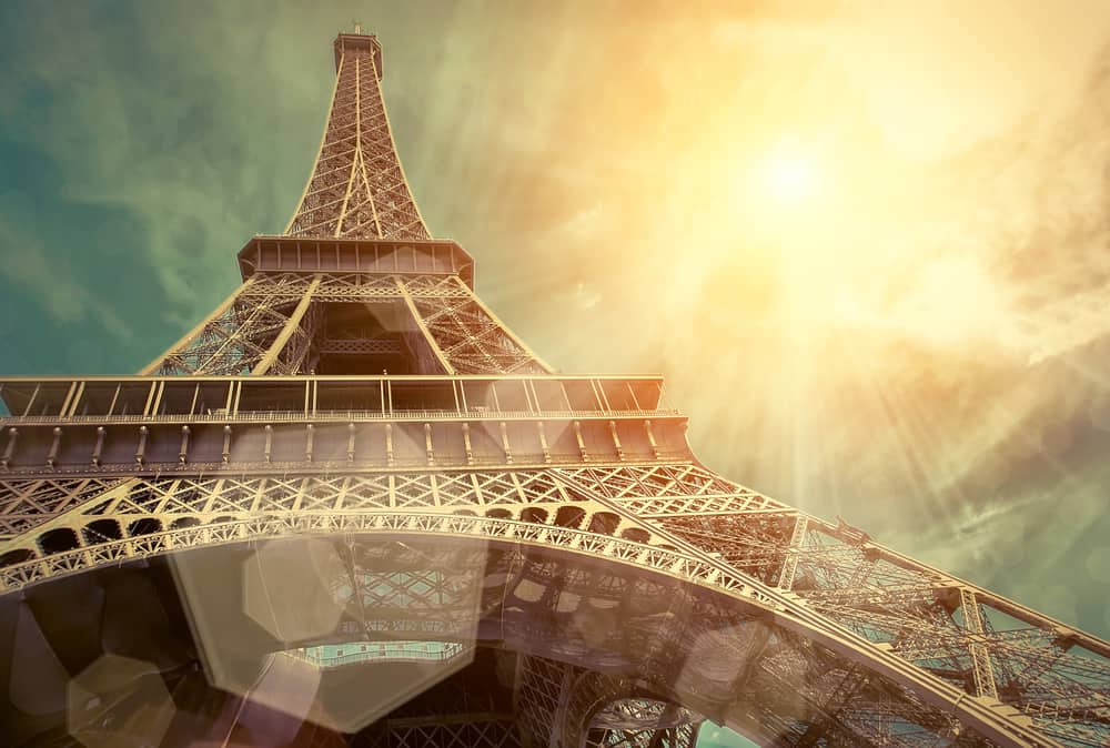 The eiffel tower is the most iconic of the beautiful places in Paris