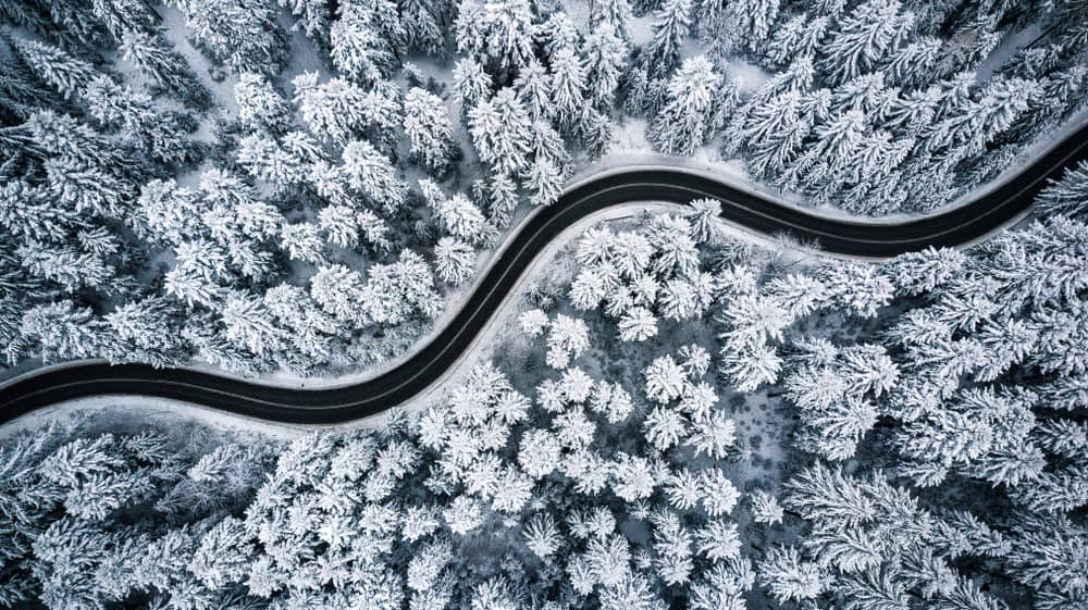 be safe when driving on winter roads