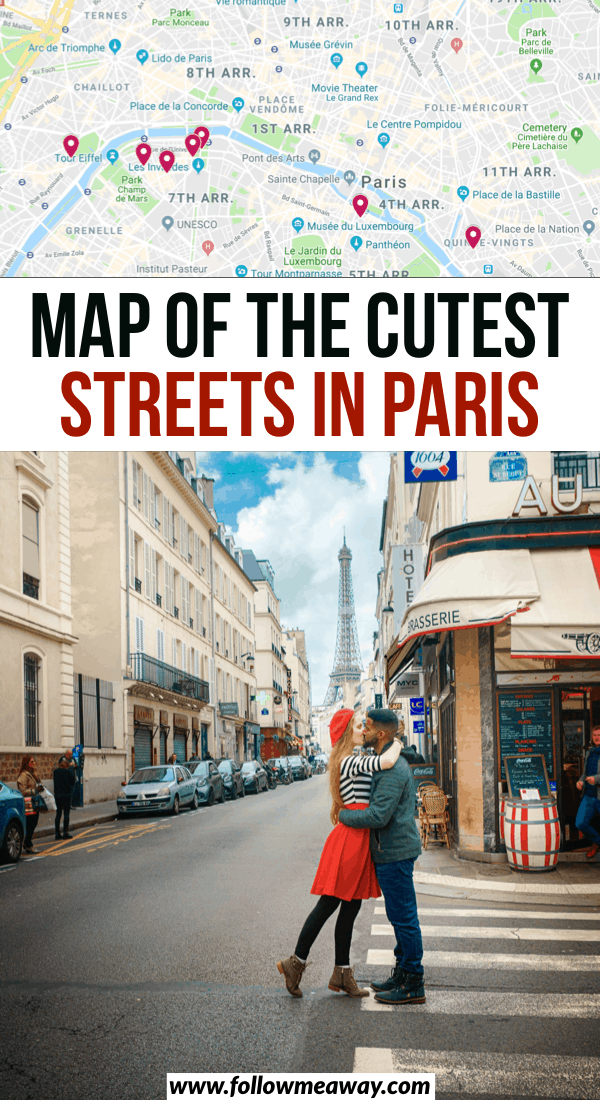 10 Of The Most Charming Streets In Paris + Map To Find Them - Follow Me ...