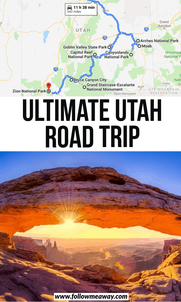 ultimate utah road trip