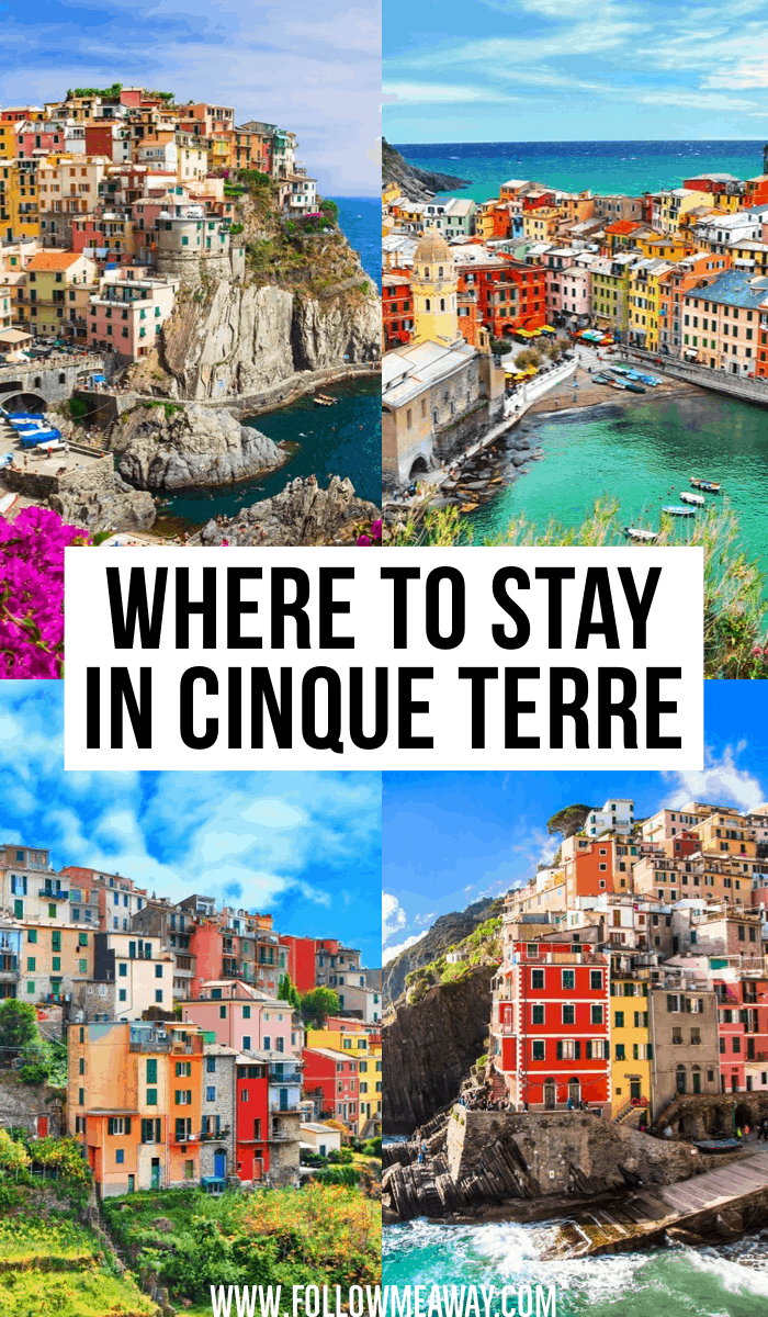 where to stay in cinque terre