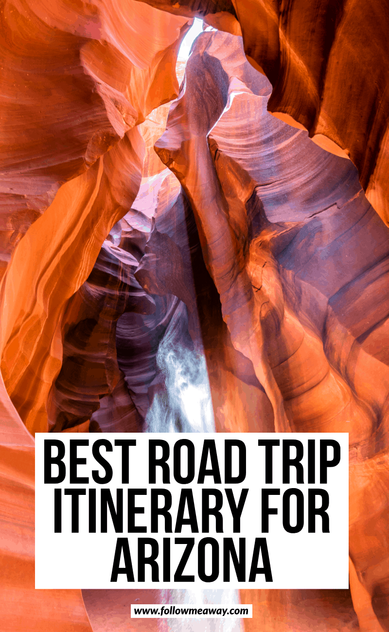 best road trip itinerary for arizona