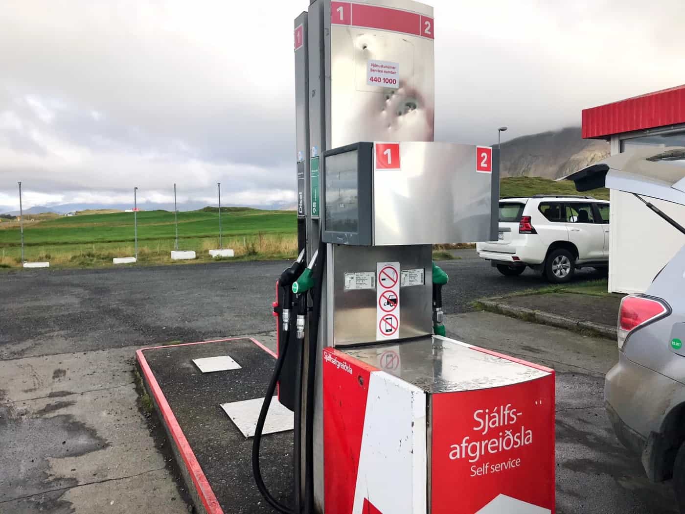 gas station prices in Iceland