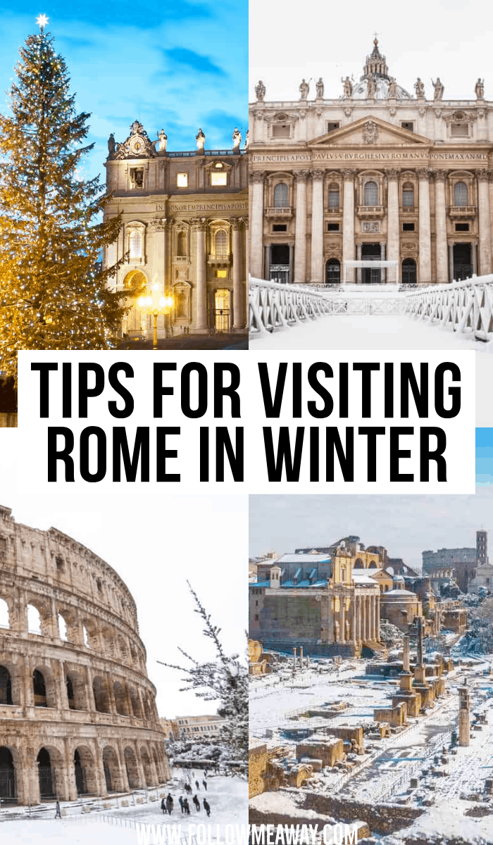 tips for visiting rome in winter