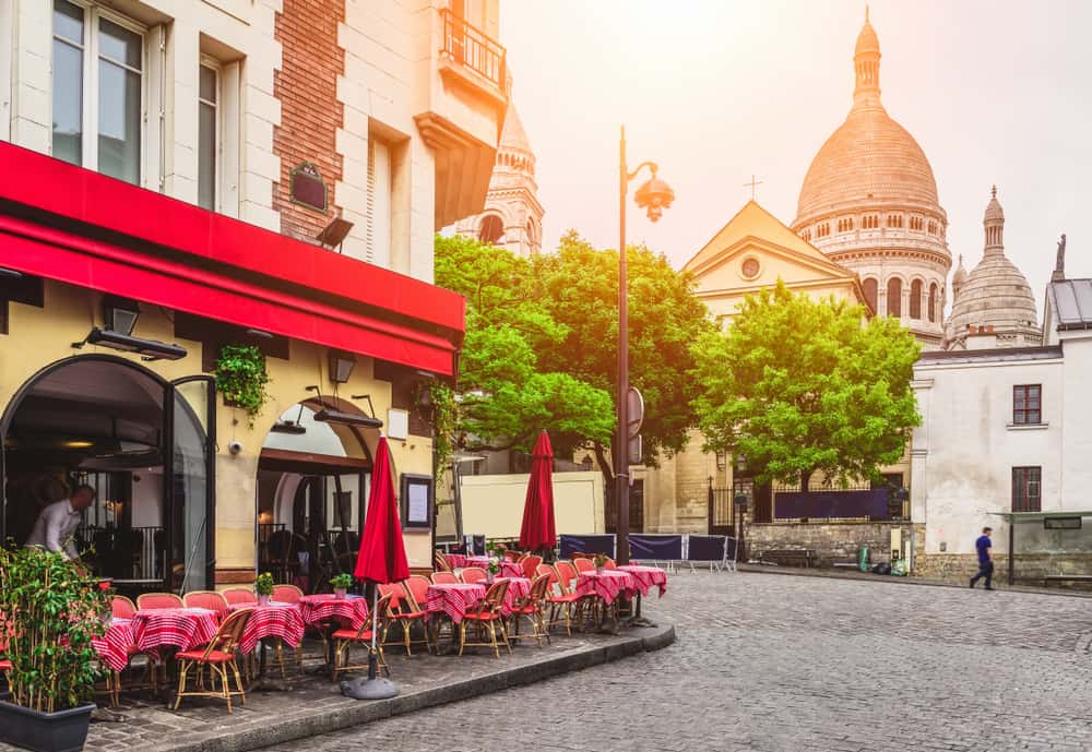 view of Montmartre, one of the best areas in Paris