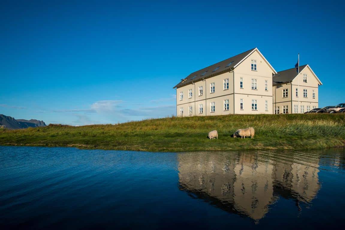 Hotel Budir is where to stay in Iceland on the Snaefellsness Peninsula 