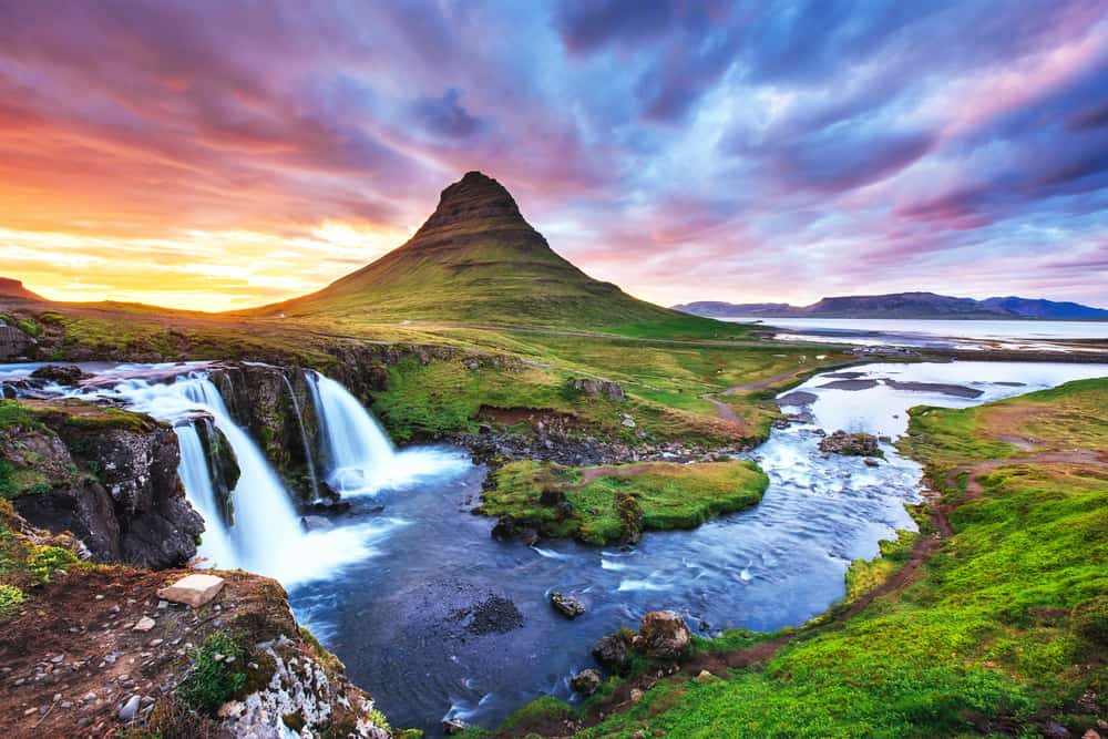 the Snaefellsness Peninsula is where to stay in Iceland to see Kirkjufell