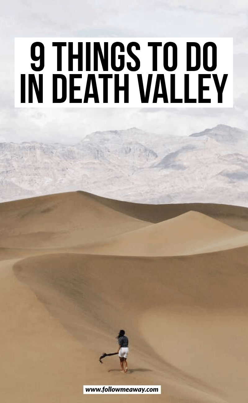9 things to do in death valley