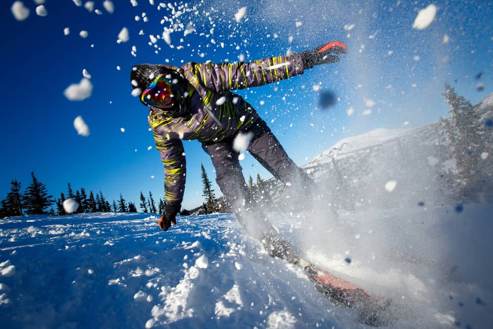 The GoPro Alternative Check Out The Campark 4K Action Cam is great for still picture action shots during snowboarding