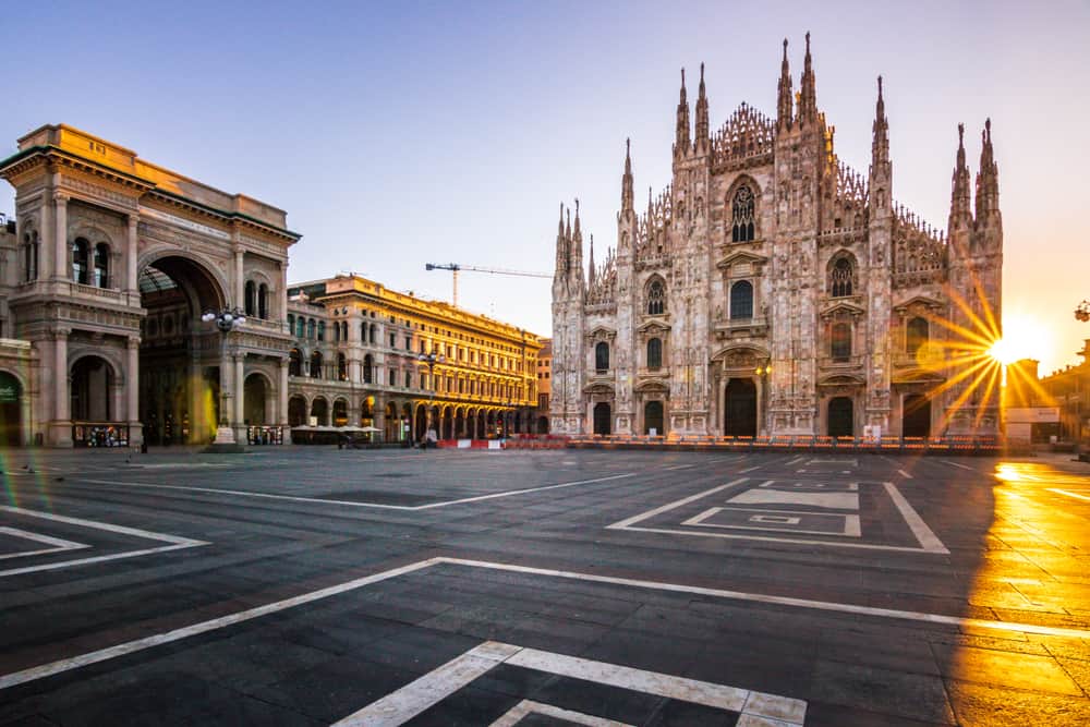 Cathedral in Milan italy 