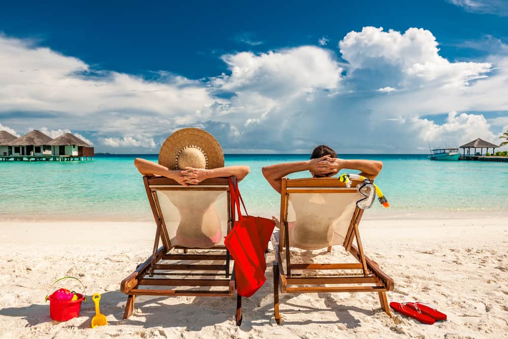 Photo of Couple on the Beach